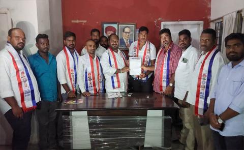 Appointed Satish Mudiraj who has been appointed as General Secretary of BC Youth Association.