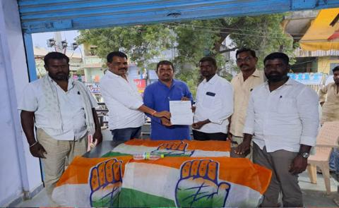 Addagudur has been appointed as the new mandal president of the SC cell of the Congress party