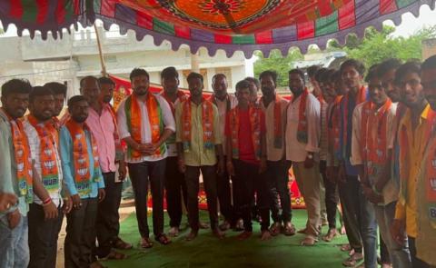 Working for the prestige of the BJP party in Atchampet region