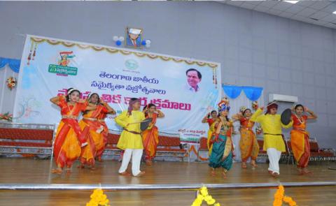 Dance performance by Divya Sishya troupe