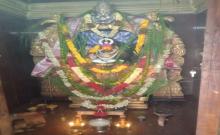 In Annapurna Devi's decoration... Amma Kanakadurga