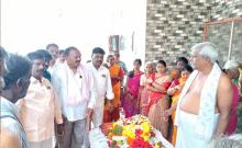  Nallu Ramachandra Reddy visited Kuntapalli Sarpanch