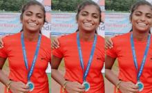 Silver Medal in Athletics Juniors Category