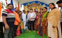 All the people of the constituency should be blessed with the blessings of Goddess Durga: MLA Sanampudi Saidireddy