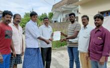Distribution of CM Relief Fund in Gausukonda