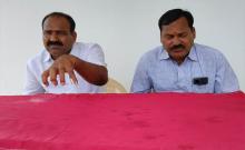 Varakantham Jangareddy hoisted the BJP flag on Munugodu Gadda