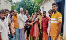  Providing financial assistance to the poor family