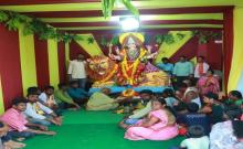 Ongoing Kanakadurga Navratri celebrations