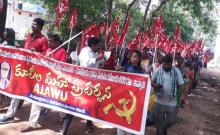 A huge rally under the auspices of the Agricultural Labor Union