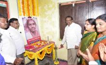 Recognizing the fighting spirit of Chakali Ailamma, who fought for land and Bhukti, the state government is celebrating her birth anniversary.  ---- District Collector S. Venkatarao
