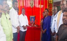 MLA Aruri visited the family of the deceased