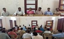 Review Meeting of Telangana Unity Vajrotsavam