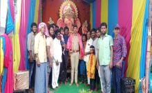  SI Yakayya participated in Ganapati Puja
