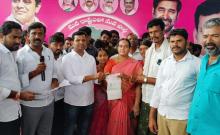 CM Relief Fund is a boon for the poor MLA Dr. Gadari Kishore Kumar