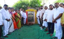 Minister Jagdish Reddy distributed uniforms