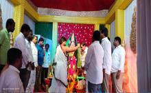  Sharannavaratri celebrations in full splendor.. MLC Patnam Mahender Reddy visited Bhavani Mata
