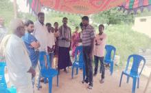 Nagaram Tehsildar who provided financial assistance to the deceased's family