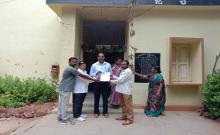 Submission of petition to Tehsildar