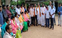 Mukkerathirupathi Reddy visited Mega Medical Camp.