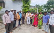 Sarpanch Honored Employment Guarantee Staff