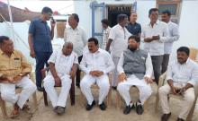 Government Whip Gampa Govardhan visited the MLA