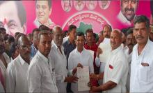 Distribution of CM Relief Fund checks to various villages