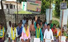 VRA's dharna enters 58th day