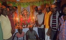 Ganesha's grand immersion in Chirra Gudur