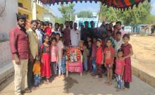 Gandhi Jayanti celebrated in Maddur