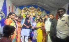  Uttam Kumar Reddy conducted special pujas to the goddess