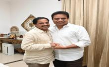 MLC Kasireddy Narayana Reddy met Minister KTR