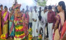  Bathukamma celebrations in Aija Municipality