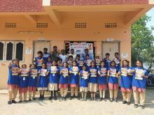 Shri Chaitanya distributed NASA kits to the students