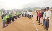 Former MPTC Swargiya T Chandramouli District Level Cricket Tournament