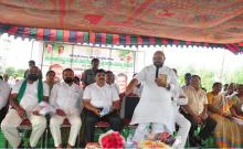 The economic progress of farmers is due to the cultivation of palm oil plantations.  MLA Muthireddy Yadagiri Reddy