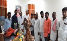 Ghanangamaji Minister Ram Reddy Damodar Reddy's birthday celebrations