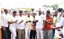 Telangana State Labor Minister Chamakura Mallareddy inaugurated Basti Dawakhana