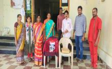 Konda Laxman Bapuji Jayanti Celebrations at Mandal Praja Parishad Office